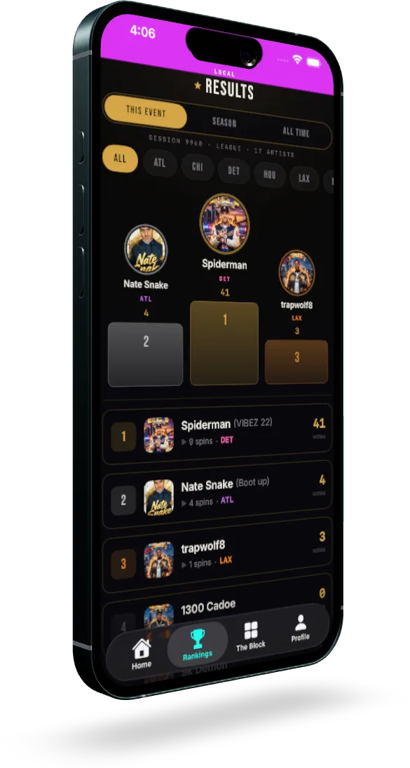 Headlights app screen