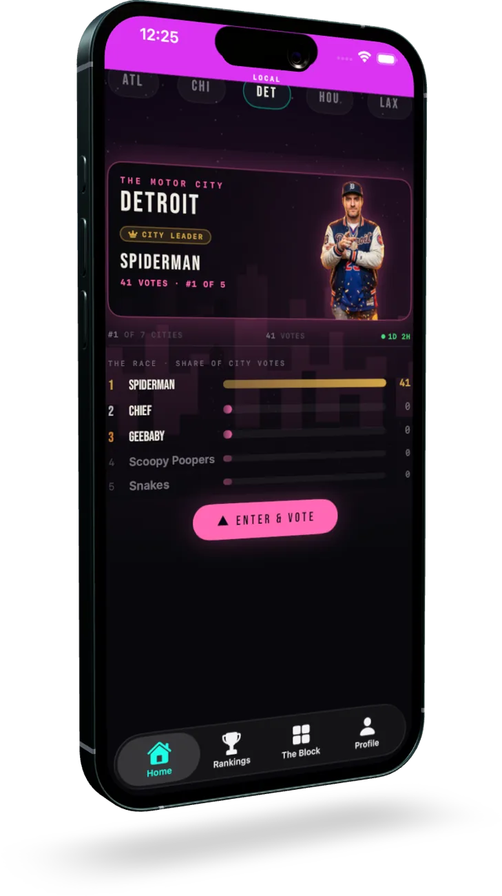 Headlights app screen